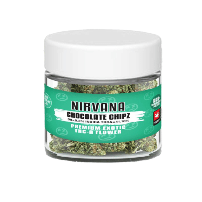 Nirvana THC-A Herb Flower 2GM/Jar